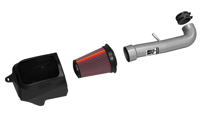 Jeep Gladiator Performance Air Intake - K&N Engineering - NextGen Aluminum - `20-`26